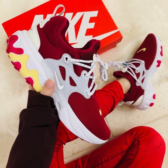 nike react presto noble red